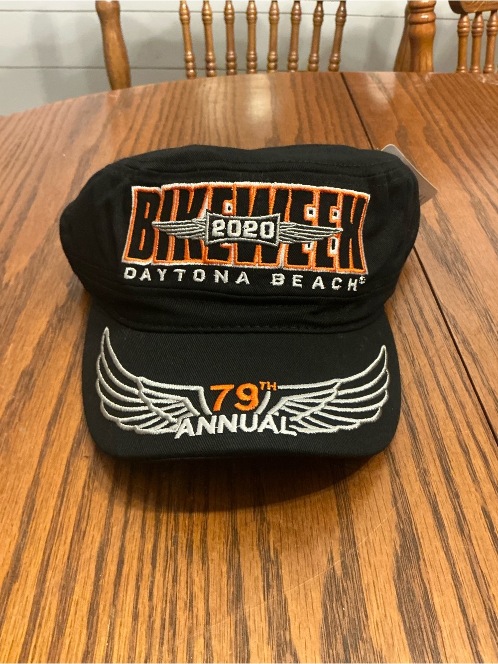 Bike Week Daytona Beach 2020 Black Embroidered Cap